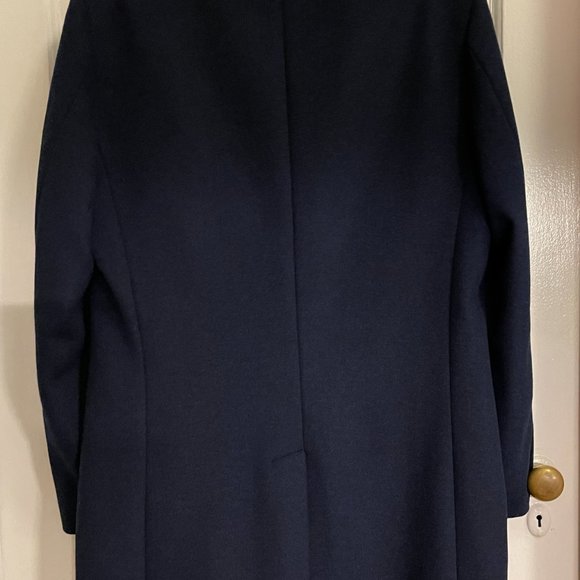 Mens Enzo wool coat - Picture 4 of 4